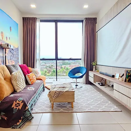 Cozy 2Br Apt Near Airport, Town & Vivacity Mall Kuching Exterior photo